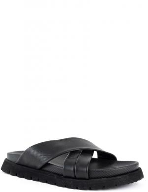 BRANDSON čības vīriešiem, Melna, Slippers