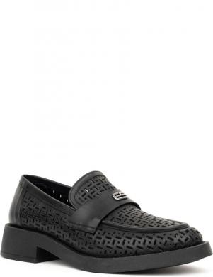 LA CONTE kurpes sievietēm, Melna, Loafers