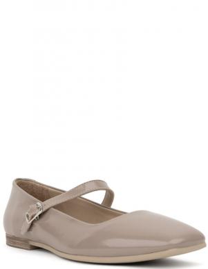 LA CONTE balerīnas kurpes sievietēm, Krēmīga/Smilšu, Ballerinas