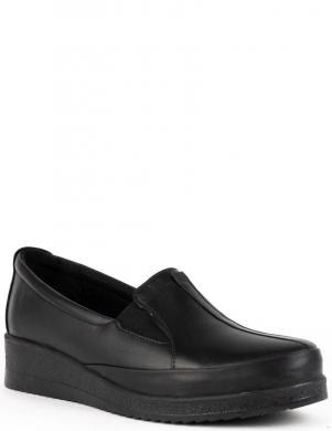 LA CONTE kurpes sievietēm, Melna, Loafers