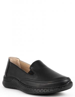 LA CONTE kurpes sievietēm, Melna, Loafers