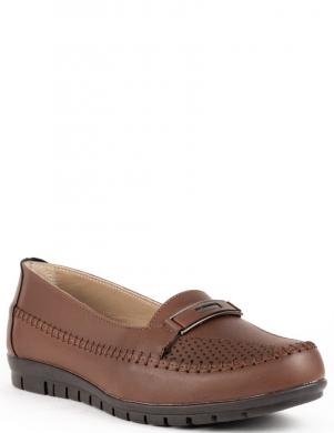 LA CONTE kurpes sievietēm, Brūna, Loafers