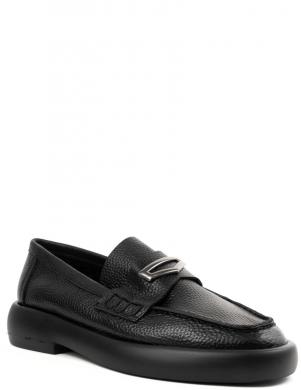 LA CONTE kurpes sievietēm, Melna, Loafers