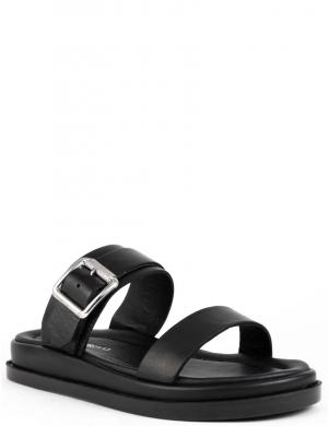 SERGIO MORETTI čības sievietēm, Melna, Slippers