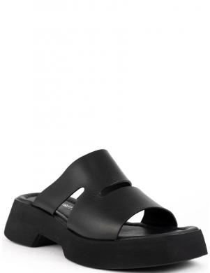 SERGIO MORETTI čības sievietēm, Melna, Slippers