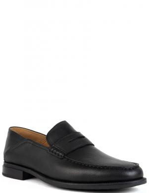 SERGIO MORETTI kurpes vīriešiem, Melna, Loafers