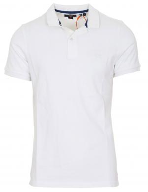 SUPERDRY vīriešu balts kokvilnas krekls CLASSIC PIQUE POLO
