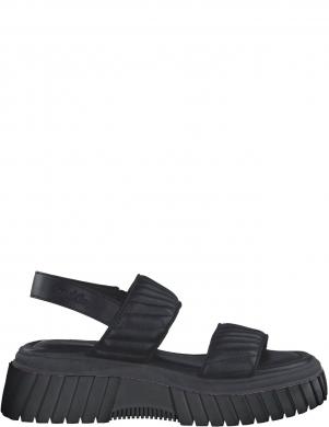 S. OLIVER sieviešu melnas sandales SANDALS
