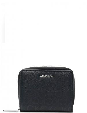 CALVIN KLEIN sieviešu melns maks Must mono wallets