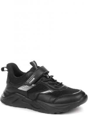 CROSBY melni ikdienas apavi zēniem SPORT SHOE