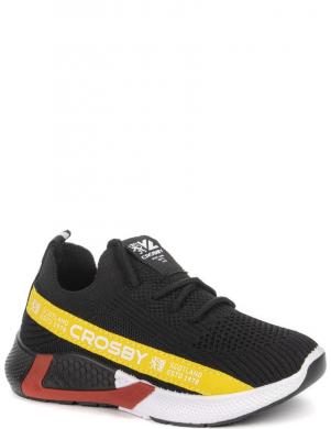 CROSBY melni ikdienas apavi zēniem SPORT SHOE