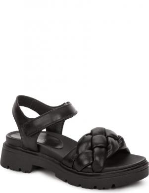 BETSY melnas sandales meitenēm SANDALS