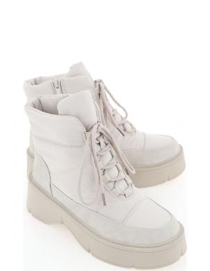 BETSY apsildāmi zābaki sievietēm, Krēmīga/Smilšu, Booties
