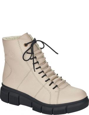 RIEKER zābaki sievietēm, Krēmīga/Smilšu, Ladies mid height boots