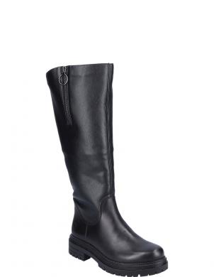 RIEKER garie zābaki sievietēm, Melna, Ladies' boots