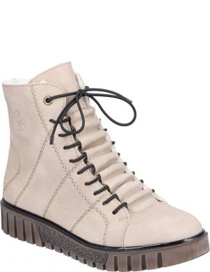 RIEKER zābaki sievietēm, Krēmīga/Smilšu, Ladies mid height boots