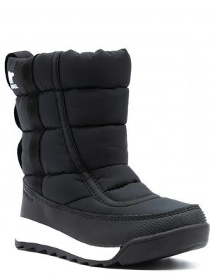 SOREL pelēki zābaki ar siltinājumu zēniem CHILDRENS WHITNEY™ II PUFFY MID WP booties