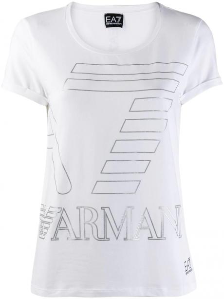 EA7 balts sieviešu krekls 