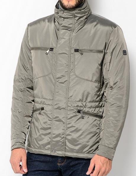 GEOX pelēkas krāsas stilīga vīriešu jaka 