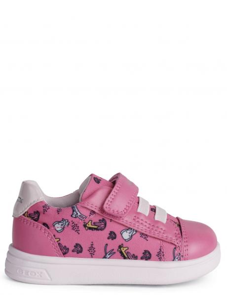 GEOX rozā krāsas ikdienas apavi meitenēm DJROCK SHOES 