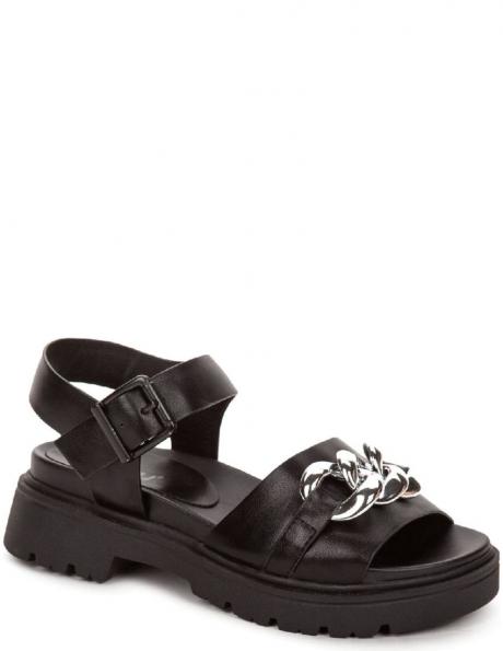 BETSY melnas sandales meitenēm SANDALS 