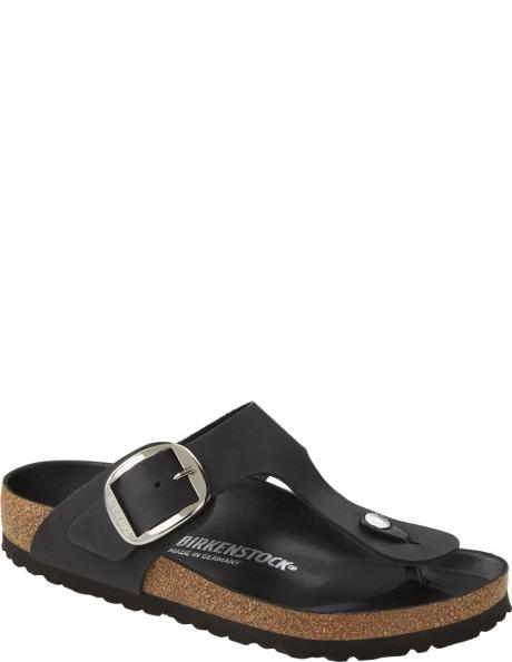 BIRKENSTOCK sieviešu melnas čības GIZEH BB Slippers 