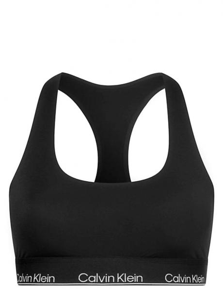CALVIN KLEIN UW sieviešu melns krūšturis Unlined bralette 
