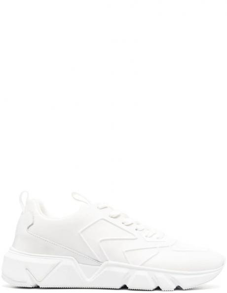 CALVIN KLEIN vīriešu balti ikdienas apavi LOW TOP LACE UP LTH HF 