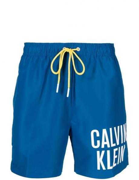 CALVIN KLEIN UW vīriešu zilas apakšbikses Medium drawstring 