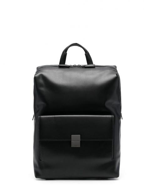 CALVIN KLEIN vīriešu melna mugursoma Iconic squared backpack 
