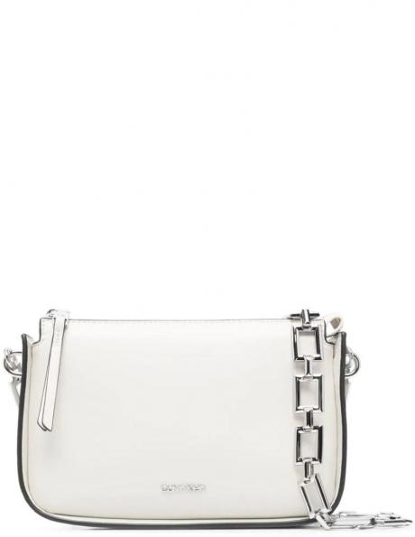 CALVIN KLEIN sieviešu gaiša klača soma ARCHIVAL CHAIN CROSSBODY XS 