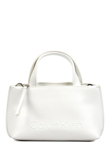 CALVIN KLEIN sieviešu balta soma pār plecu Set mini bag 