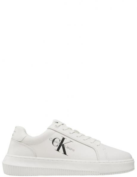 CALVIN KLEIN JEANS vīriešu balti ikdienas apavi Chunky cupsole sport shoe 