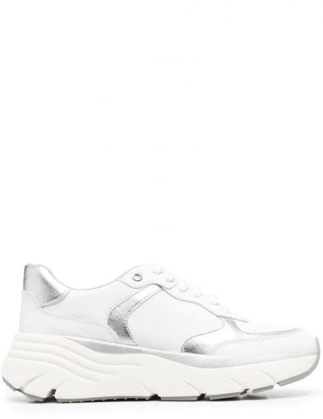 GEOX sieviešu balti ikdienas apavi DIAMANTA SPORT SHOES 