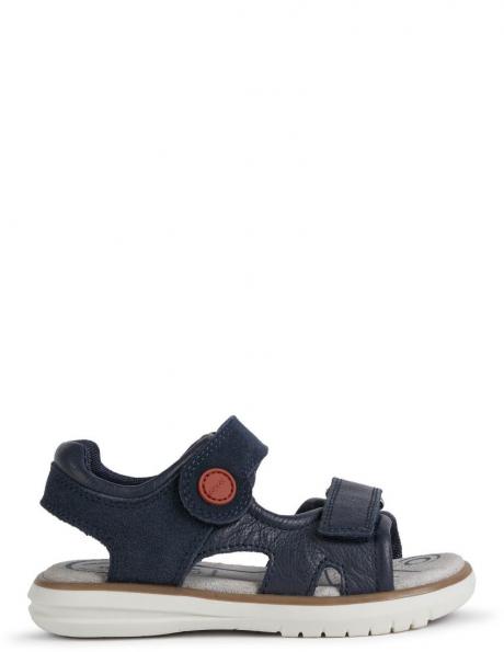 GEOX zilas sandales zēniem SANDALS MARATEA 
