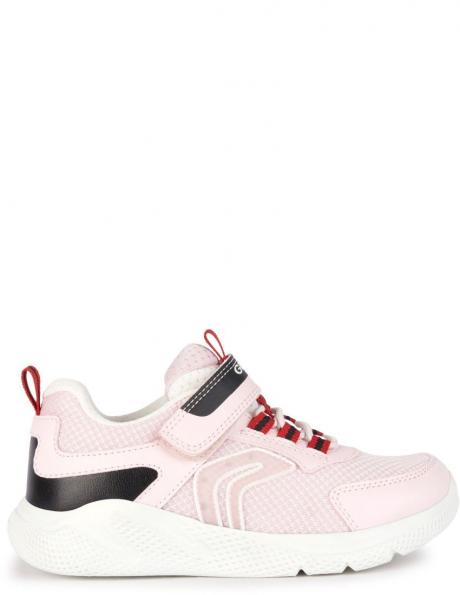 GEOX rozā ikdienas apavi meitenēm SPRINTYE SPORT SHOES 