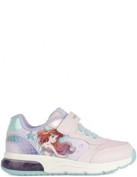 GEOX rozā ikdienas apavi meitenēm SPACECLUB SPORT SHOES 