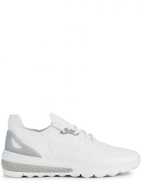 GEOX vīriešu balti ikdienas apavi SPHERICA SPORT SHOES 