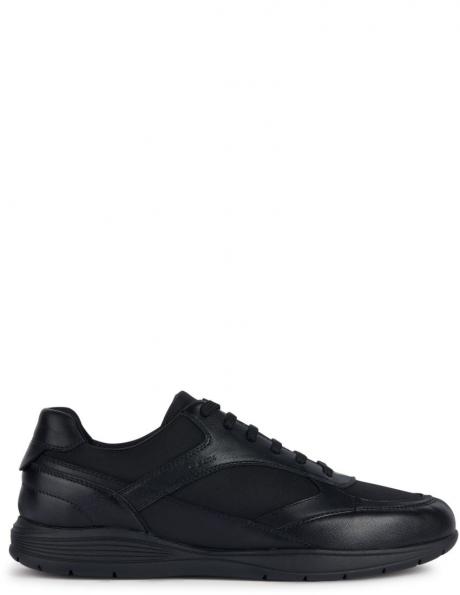 GEOX vīriešu melni ikdienas apavi SPHERICA SPORT SHOES 