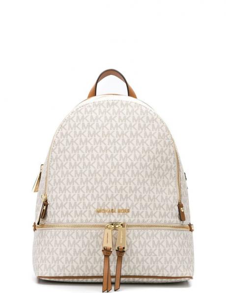 MICHAEL KORS sieviešu balta mugursoma MD backpack 