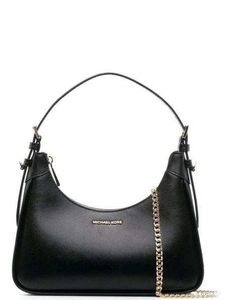 MICHAEL KORS sieviešu melna soma pār plecu MD pouchette 