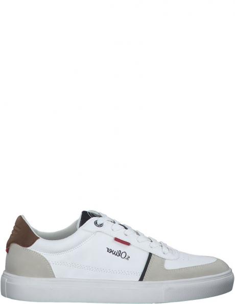 S. OLIVER vīriešu balti ikdienas apavi SPORT SHOE 