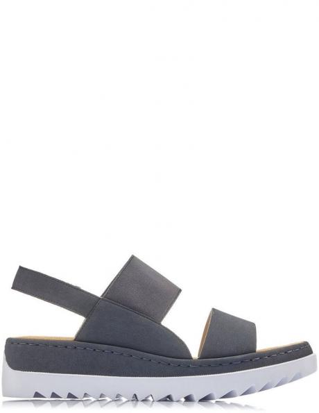 RIEKER sieviešu zilas sandales SANDALS 