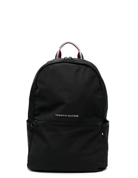 TOMMY HILFIGER vīriešu melna mugursoma TH HORIZON BACKPACK 