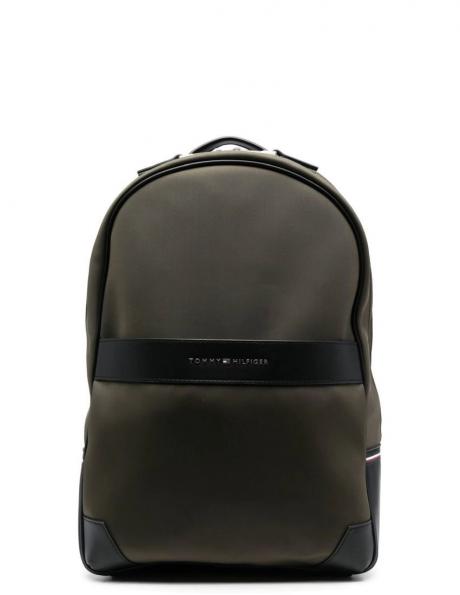 TOMMY HILFIGER vīriešu zaļa mugursoma TH URBAN NYLON  BACKPACK 