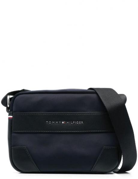 TOMMY HILFIGER vīriešu zila soma pār plecu TH URBAN NYLON CAMERA BAG 