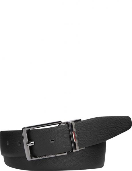 TOMMY HILFIGER vīriešu melna josta Business 3.5 man belt 