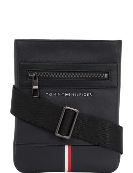TOMMY HILFIGER vīriešu melna soma Corporate mini crossover 
