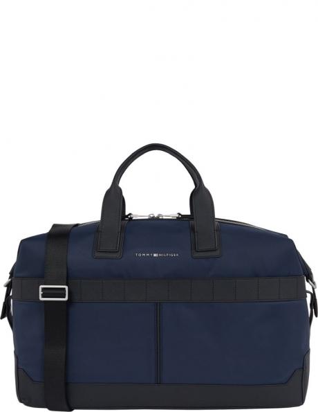 TOMMY HILFIGER vīriešu zila soma Elevated weekender 