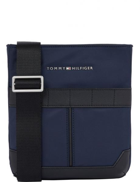 TOMMY HILFIGER vīriešu zila soma Elevated mini crossover 